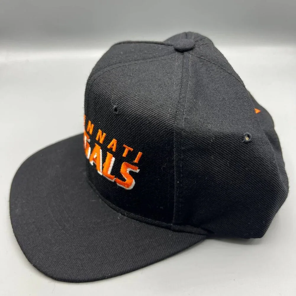 Vintage Cincinnati Bengals Hat Men New Era Pro Model Snap Back‎ Cap Wool Blend